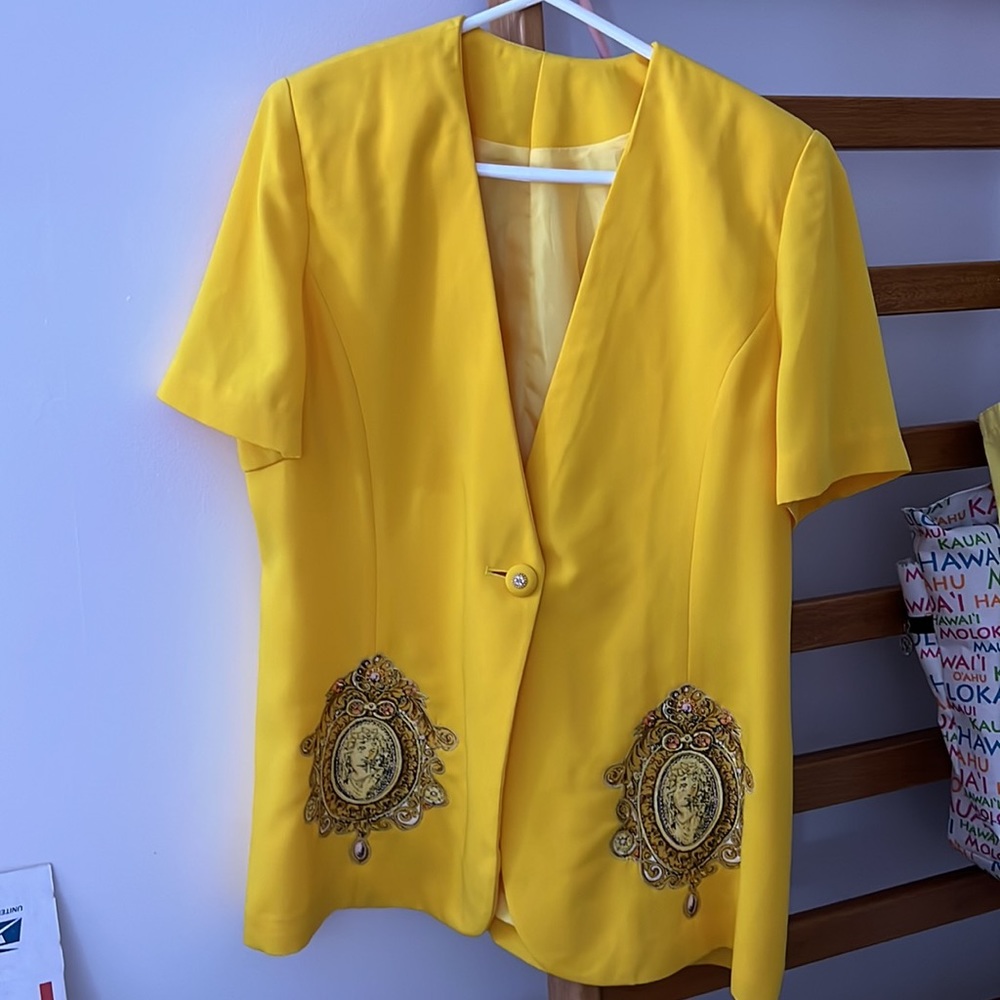 Yellow Blazer